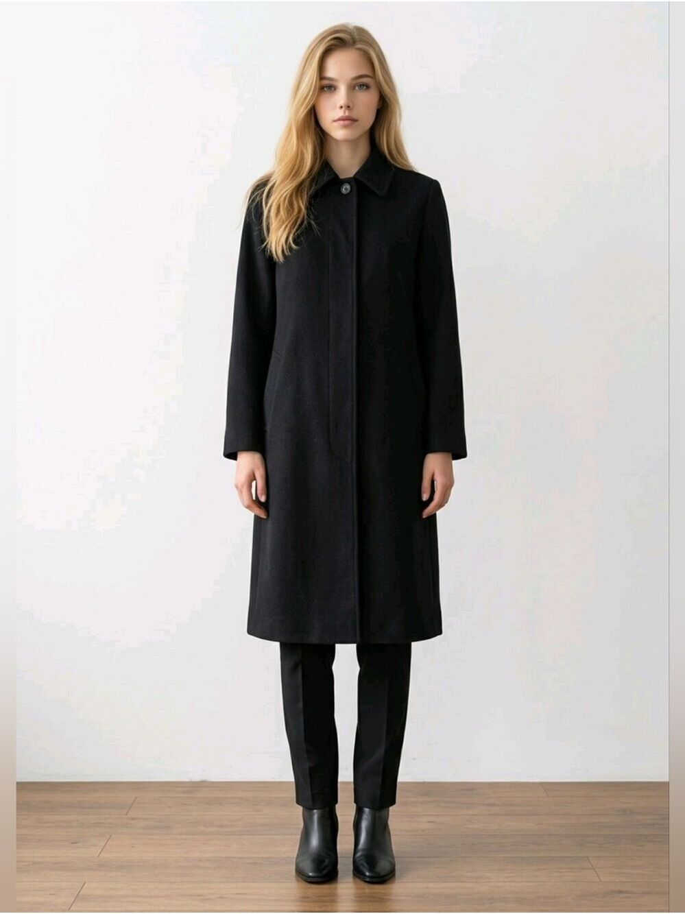 GUCCI Black Women's Wool Coat